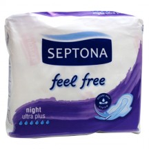 Higieniniai paketai " Septona feel free night  " 8 vnt .
